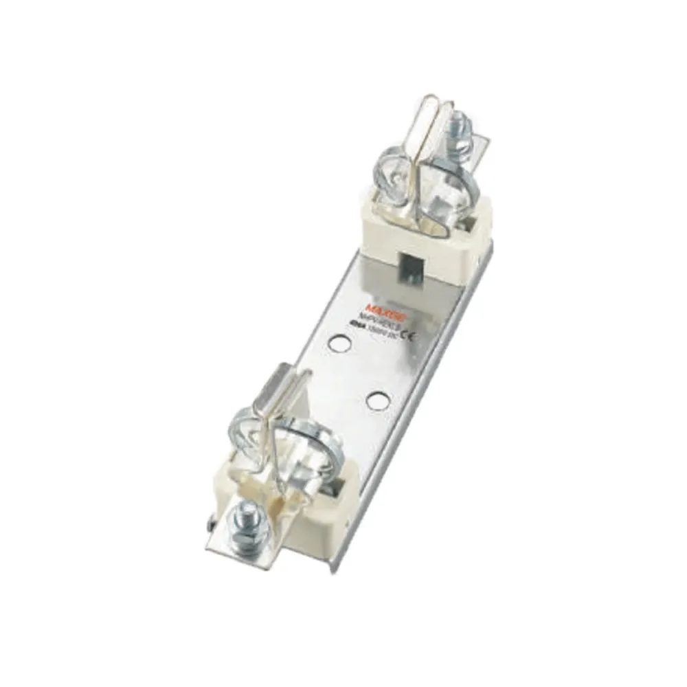 Support à fusible MAXGE gPV 195x52 pour 1500V ordinaire continu LED.
