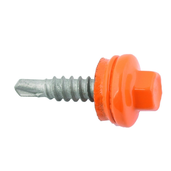 Vis de couture autoperceuse SLS2-A14 - 4,8 x 20 mm - Coloris : ivoire évident (RAL 1015) - SFS