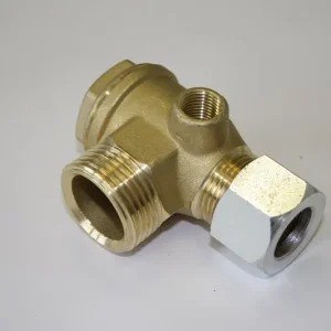 Clapet anti-retour ELMAG pour PAL/SILENT 1100/1800 chaudière : AG 1' conduite 18mm (avec bague coupante et écrou-...