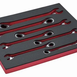 Clé à cliquet pour écrou Bahco Majeur mixte à cliquet 3/3 Inlay 7 pièces FF1A3002 acheter à bas prix