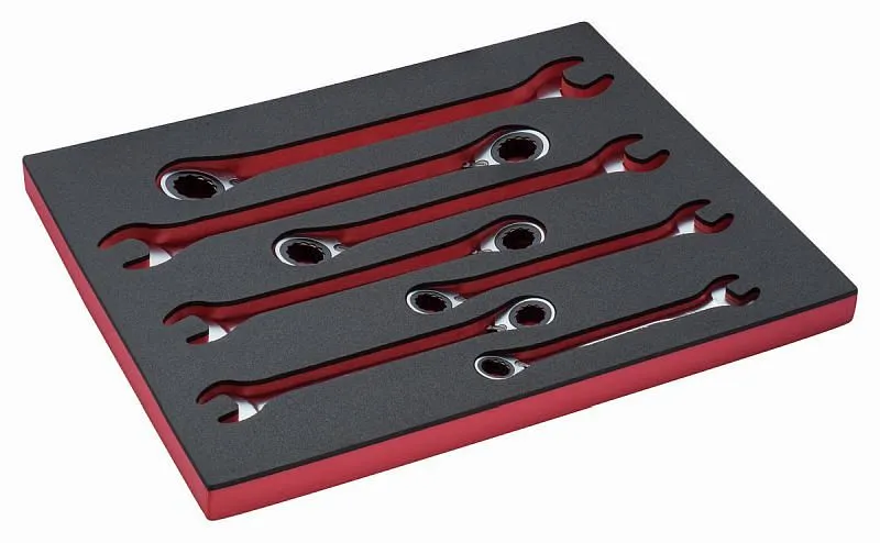 Clé à cliquet pour écrou Bahco Majeur mixte à cliquet 3/3 Inlay 7 pièces FF1A3002 acheter à bas prix