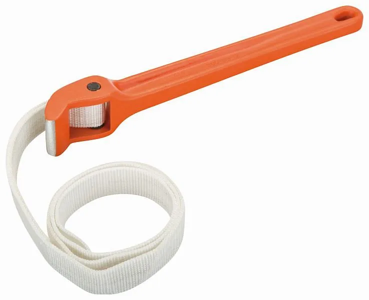 Clé à sangle en plastique Bahco Ø jusqu'à 220 cm 375-8 choisir à bas prix avec levier renforcé