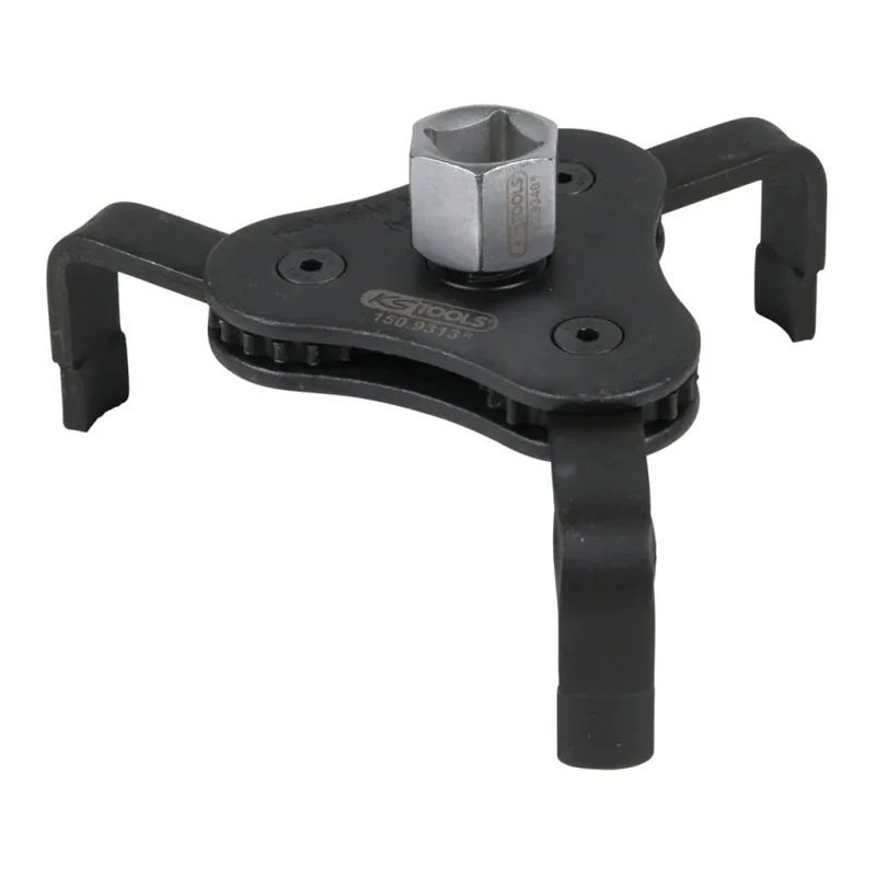 Majeur araignée pour filtre à huile 3/8'' + 1/2'', diamètre 62-102 mm - KS TOOLS - 150.9313