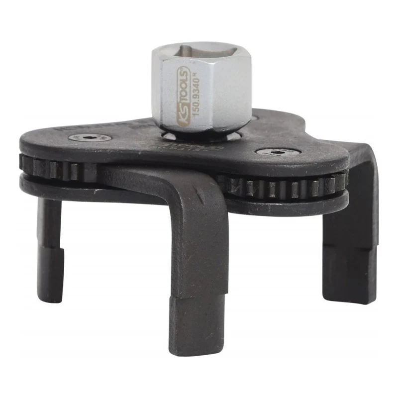 Majeur araignée pour filtre à huile 3/8'' + 1/2'', diamètre 62-102 mm - KS TOOLS - 150.9313