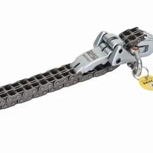 Clé pour filtre à huile à chaîne Bahco avec manille étrier TAHBE64520 commander à bas prix avec bac de récupération