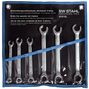Jeu de clés pour conduites de frein SW-Stahl 6 pièces 01415L commander à bas prix par Performance