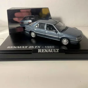 Boîte à outils complète Renault 25 TX bleue de 1988 (coffret boite rectangle) - NOREV