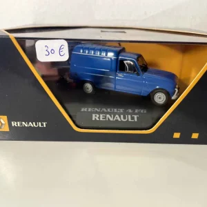Haute Résistance Renault 4 F6 bleue (coffret boite rectangle) - Norev