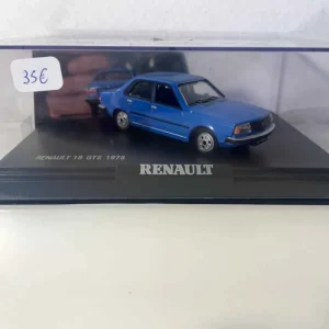 Haute Résistance Renault 18 GTS bleue de 1978 coffret boite rectangle - NOREV