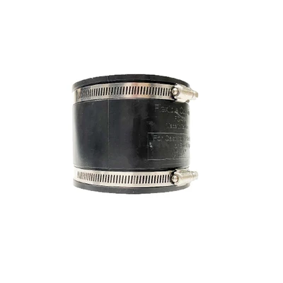 1-1/2" X 1-1/4" Flexible En gomme Couplings Ss Band 195470