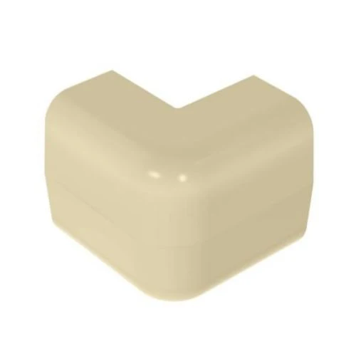 Coffre de rangement LD5 Low Voltage Outside Corner Surface Raceway Fitting Electric Ivory OCF5EI-E (Pack 20)