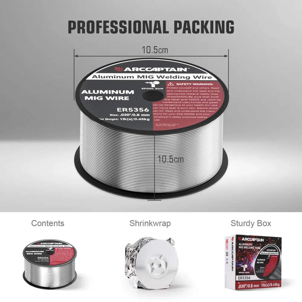 ER5356 Aluminum Welding Wire 1 LB MIG Wire Spool Gun