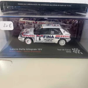 Filet de sécurité Lancia Delta Intégrale 16V blanche numéro 6 - tour de Corse de 1990