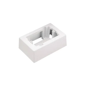 Panduit JB1IW- One-Piece Individuel Gang Outlet Junction Box LD Profile Raceway