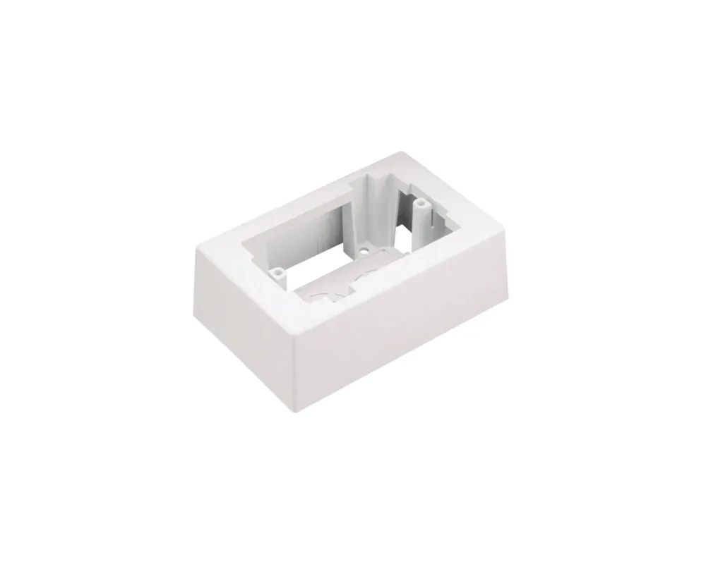 Panduit JB1IW- One-Piece Individuel Gang Outlet Junction Box LD Profile Raceway