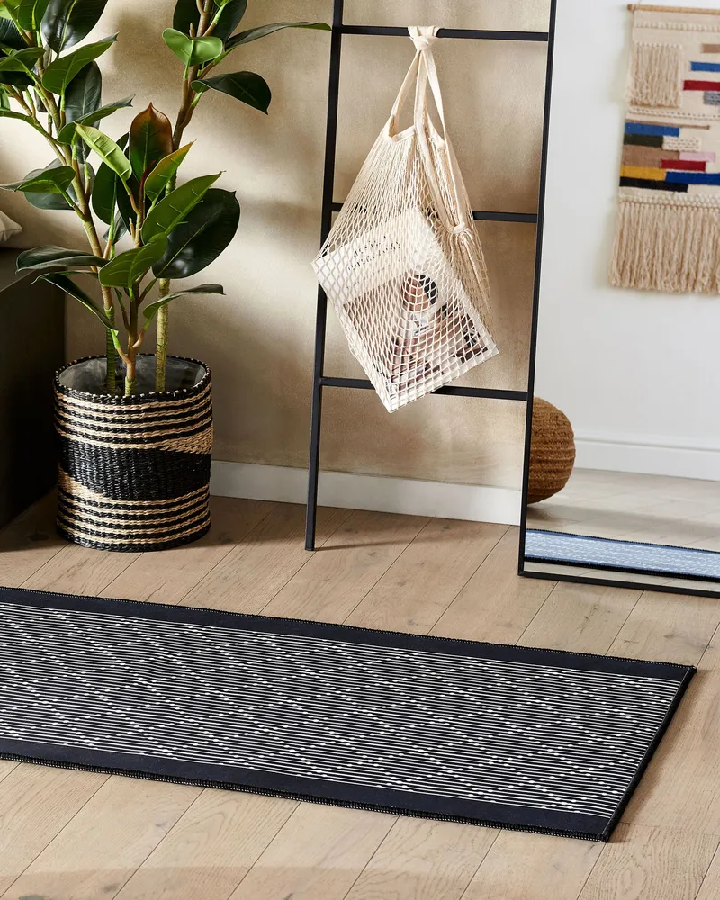 Runner Rug 60 x 200 cm Marine Blue CHARVAD
