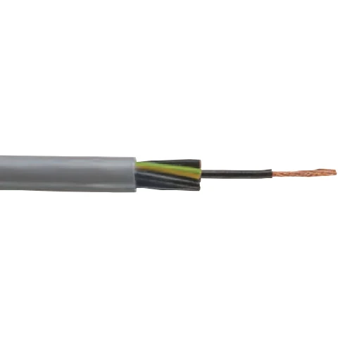 0.75mm 25C Bare Copper Unshielded VINYLE Grey 300/500V Flexible Controlflex YY Cable