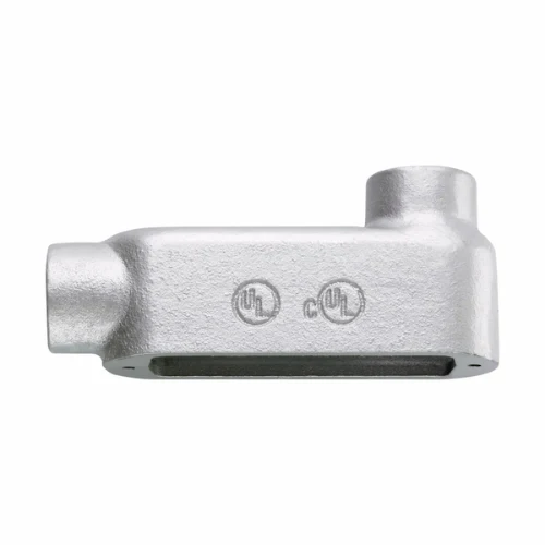 1-1/2 Inch Type LB Conduit Body Built- Rollers Malleable LB150M