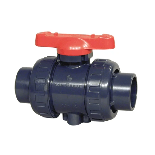 2-1/2" Type 21 Socket Ends True EPDM O-rings CPVC Union Ball Valve 1610025