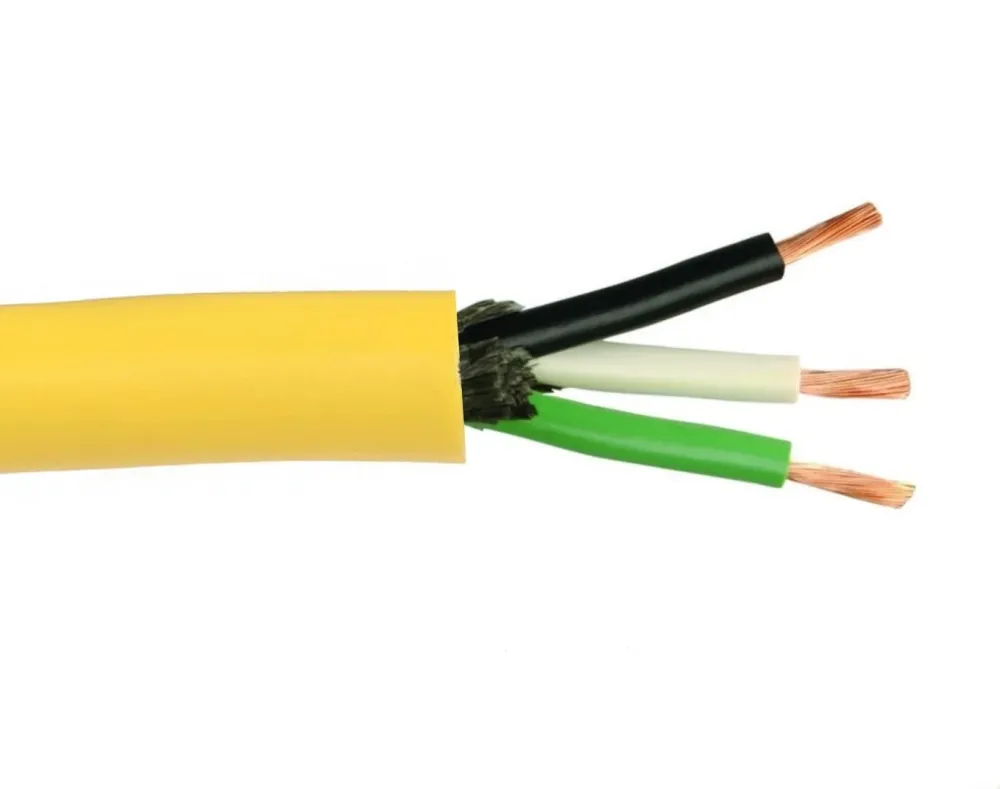 250' 10/3 SEOOW Léger Cord 600V Yellow