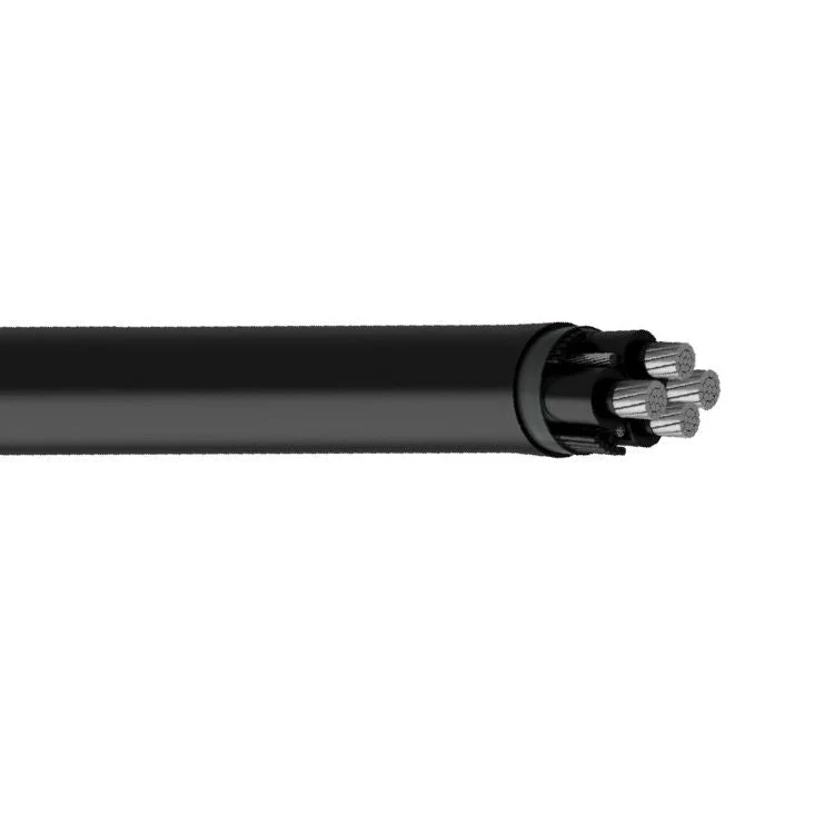 250' 350 MCM 3C D'aluminium Tray Cable W/G Type TC-ER UL XHHW-2 Insulation PVC 600V