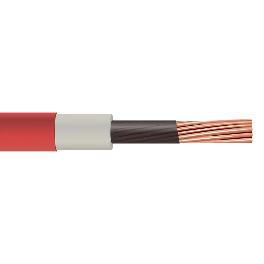 250' 4/0 AWG Jumper Cable Simple Conductor 5KV/15KV Portable Power Red Cable