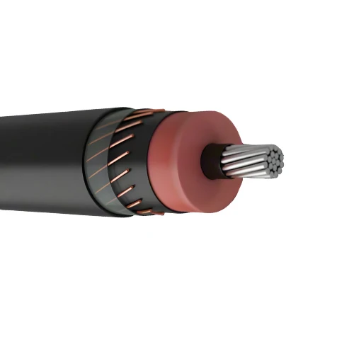 350 MCM 37 Str Alliage léger Primary UD Cable 14 AWG 1/3 Neutral EPR / PVC MV-90 133% 420 mil 35 kV