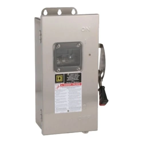 400A 600V 3 Phase Unique Disconnect and Safety Switch HU365DS