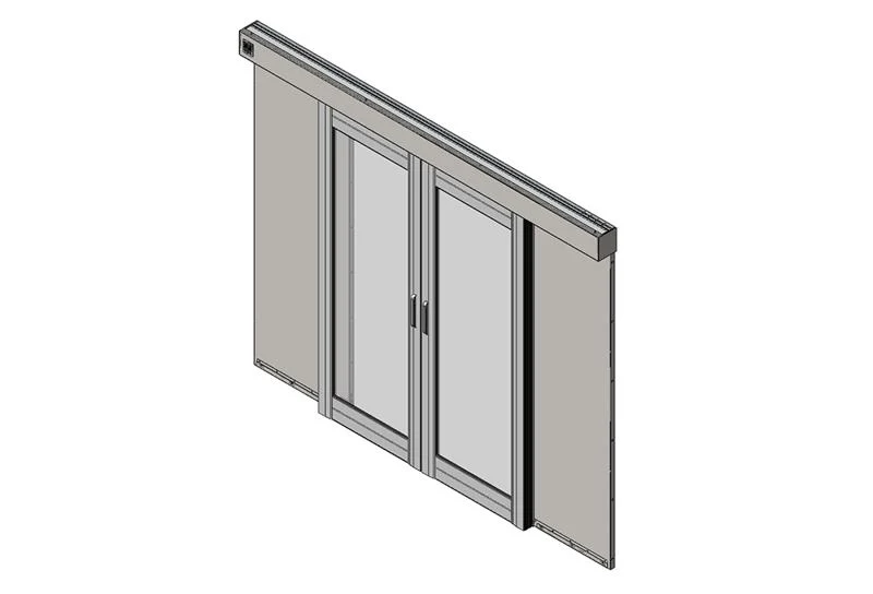 Aisle Containment Door Assembly 88.5"H x 106.9"W x 5.5"L (2248 mm x 2715 mm x 140 mm) CPI 32770-701
