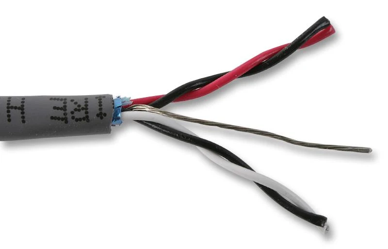 Alpha Wire 5906C 22 AWG 6 Pair Foil Shield VINYLE Insulation 300V Communication and Control Cable