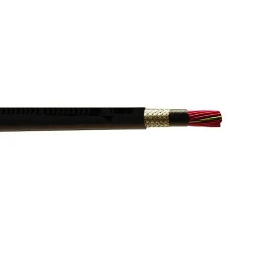 Alpha Wire 86004CY 28/4 28 AWG 4 Conductor 7/36 Stranding 300V Foil SPIRAL SR-PVC Insulation Continuous Flex Data Xtra Gua...