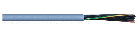 16 AWG 16 Cores FLEX-JZ Bare Cuivre rouge Unshielded W/ Grnd PVC Power And Control Cable 1031616