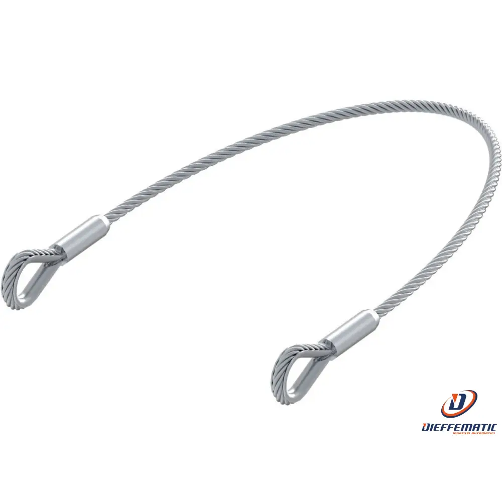 Cavo Anticaduta L=600 Mm D=5 Mm Fac Vc9101.600 Automazione Automatismi Originale