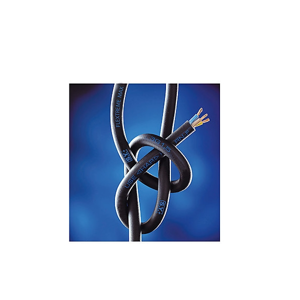 Câble électrique FLEXTREME H07RN-F - Nombre de conducteurs / fils : 3 - Section : 2,5 mm² - Couleur de gaine : noir - Long...