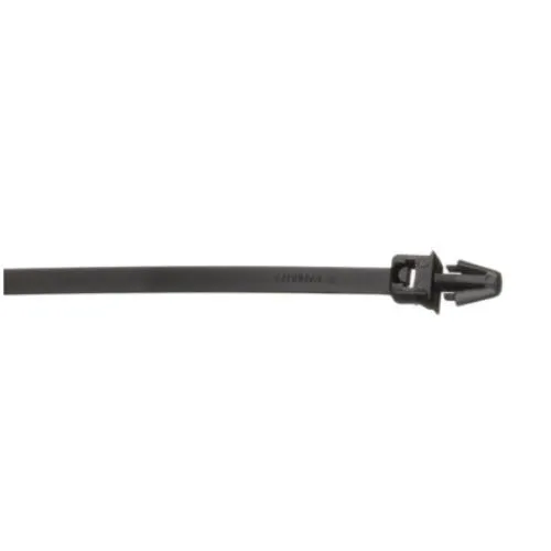 Cross Section Push Mount Conventionnel Weather Resistant Cable Tie Black PLP2S-M0 (pack 1000)
