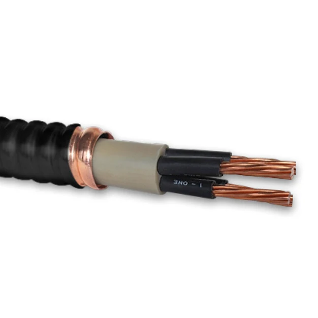 Draka LMCJ05004 4 AWG 5C Lifeline MC Bare Stranded Ton cuivre LSZH Jacketed Two Hour Fire Resistive Cable