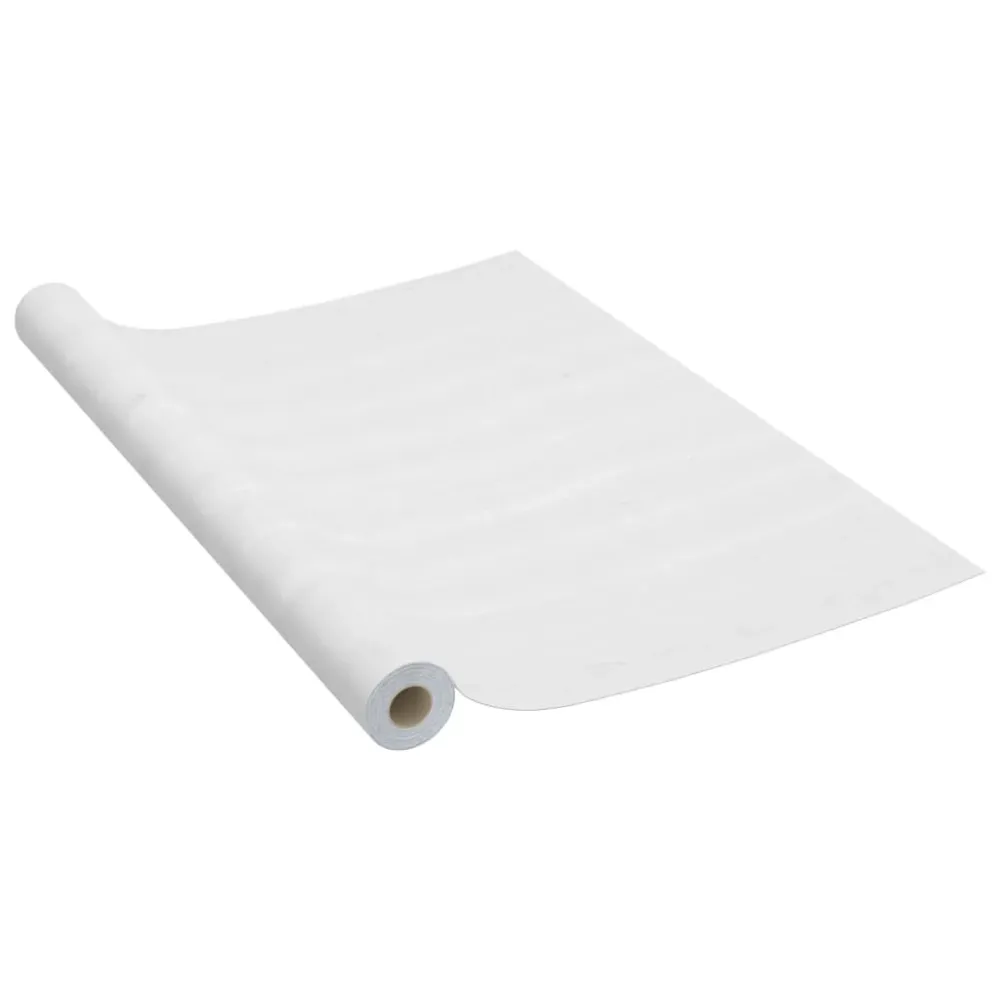 Film autoadhésif pour meubles Bois blanc 500x90 cm VINYLE DEC022133