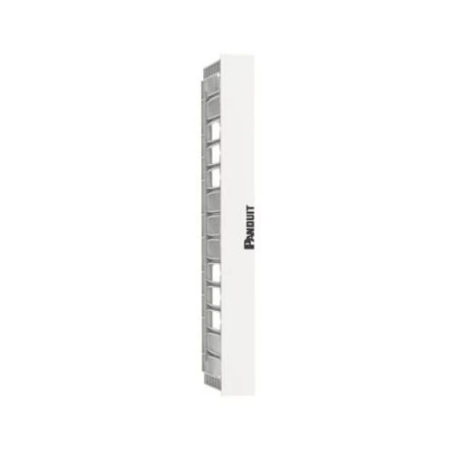 High Capacity Horizontal Single Sided Cable Manager Blanc pur NMF1WH