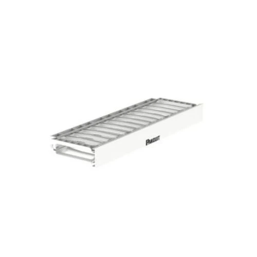 High Capacity Horizontal Single Sided Cable Manager Blanc pur NMF1WH