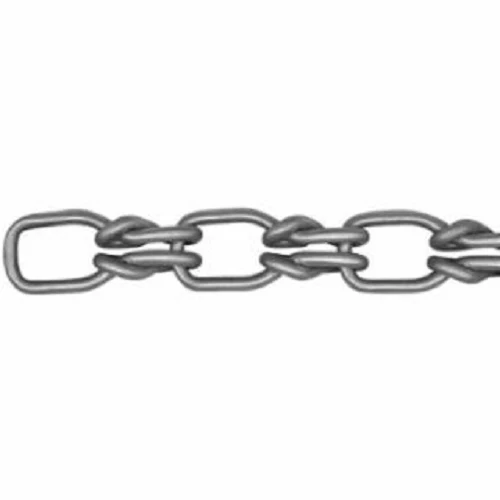 1/0 Inch Weldless Jumeau Loop Straight Chain 100FT 007-2503-21001