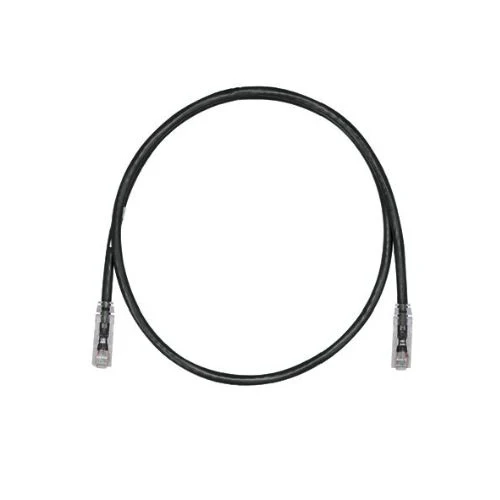 0.5 Meter 24 AWG UTP Patch Cord Noir jais UTPSPL0.5MBLY
