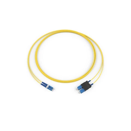 90 Meters Habituel LCUPC Duplex SM Ultra 2F Zipcord Plenum Standard Yellow Jacket 047202G5820090M