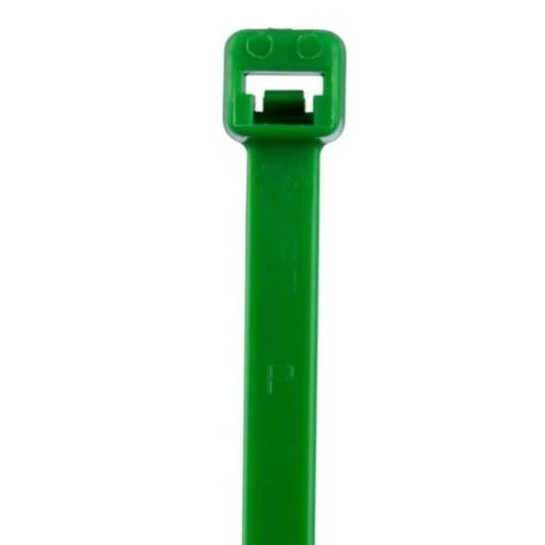 Miniature Plenum Rated Self Locking Cable Tie Vert êt PLT1M-M5 (Pack 1000)