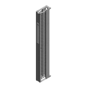 Motive Single-Sided Noir jais Vertical Cable Manager 84"H x 6"W x 15.5"D CPI 32610-703