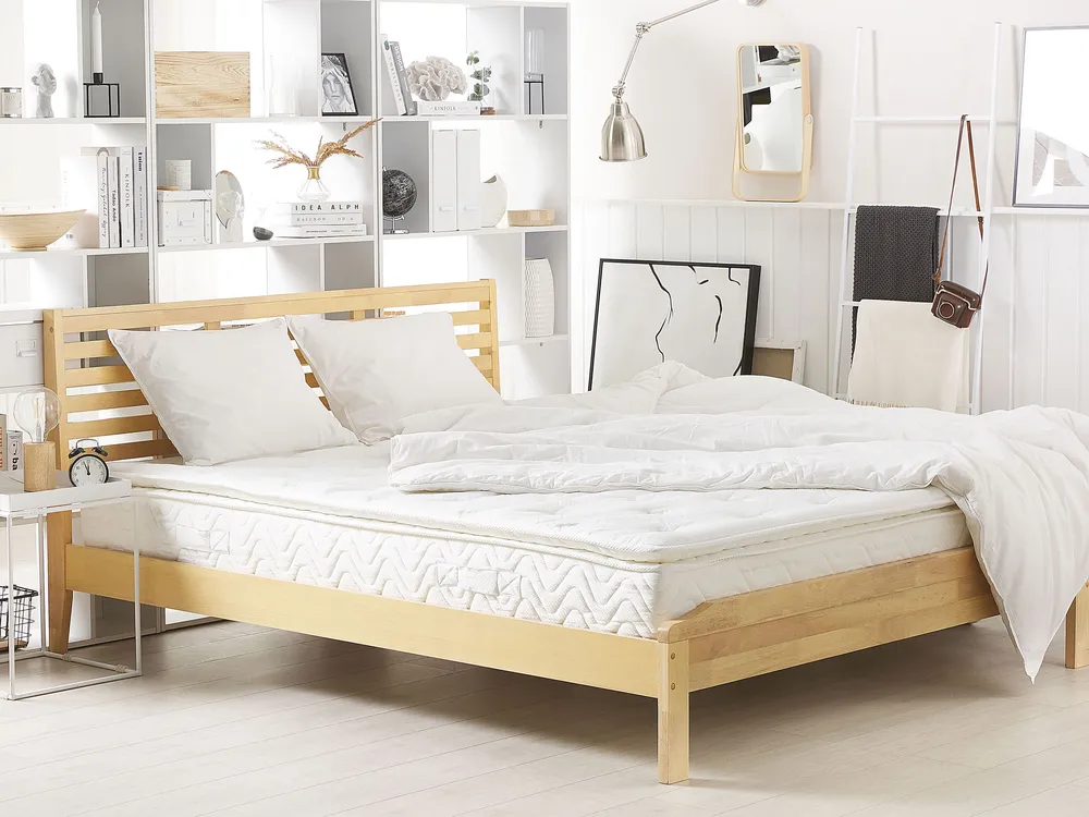 Pocket Spring Mattress LUXUS Medium Firm 140 x 200 cm (EU Deux fois