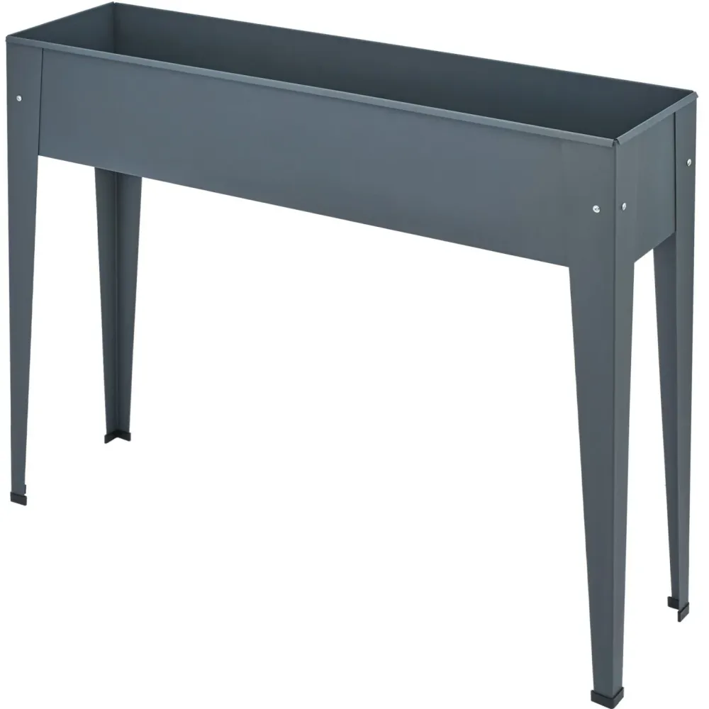 Potager sur pied herbes aromatiques de légumes de fruits ou de fleurs meubles plantes 98,5 cm gris anthracite 08_0000309