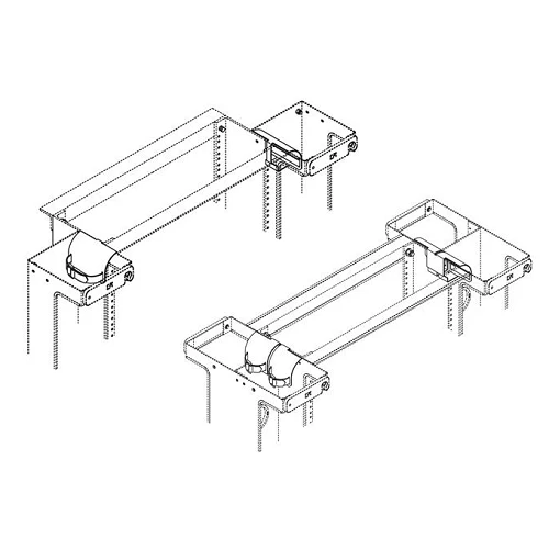 Rack Radius Drop Vertical Cabling Section 12394-501