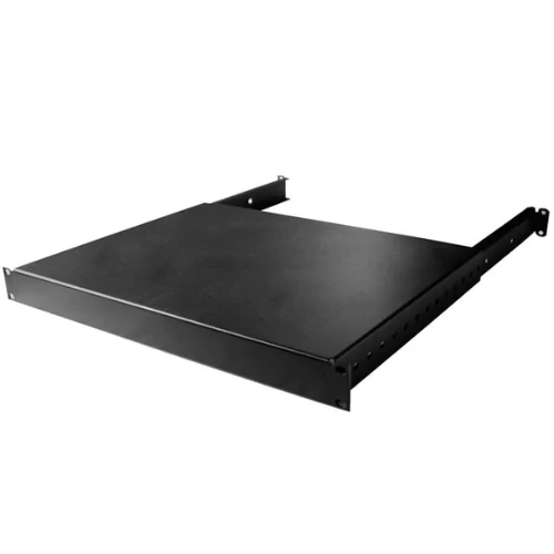Shelves Ajustable Four-Post Racks Shelf 1 RMU x 19"W Vented Black CPI 15255-704