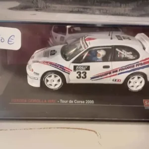 Toyoya Corolla WRC - tour de Corse 2000 (collection Sébastien Loeb)