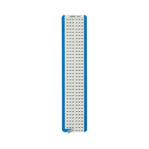 Vinyl Cloth Pre Printed Wire Marker Card Blanc pur PCM-1 (Pack 25)